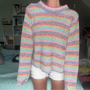 Philosophy colorful sweater